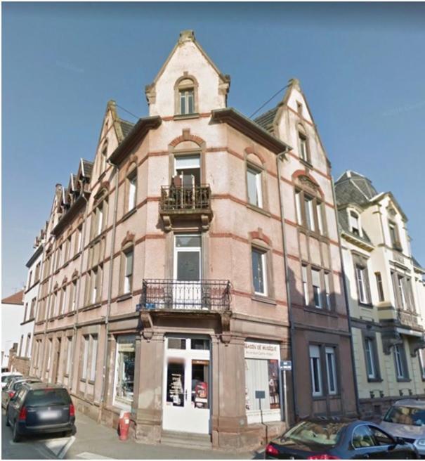 Ferienwohnung Le Gerwig Colmar Centre Exterior foto